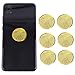 6pcs Pegatinas de protección contra la radiación del teléfono Celular, Pegatina Protector antirradiación, Pegatinas para teléfonos móviles con protección EMF para teléfonos móviles, iPad, MacBook.