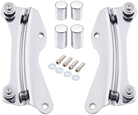 Amazicha Chrome 4 Point Docking Hardware Covers Kit Compatible for Harley Davidson Touring Street Glide, Electra Glide, Road Glide, Road King 2014-2023