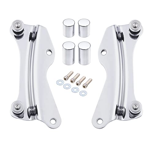 Amazicha Chrome 4 Point Docking Hardware Covers Kit Compatible For Harley Davidson Touring Street Glide, Electra Glide, Road Glide, Road King 2014-2023 #TOP1