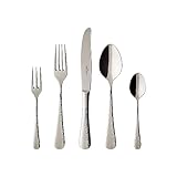 ELEGANTES DESIGN: Das Besteckset besticht durch sein elegantes und zeitloses Design, das zu jedem Tischdekor und Anlass passt. Es verleiht jeder Tafel einen Hauch von Raffinesse