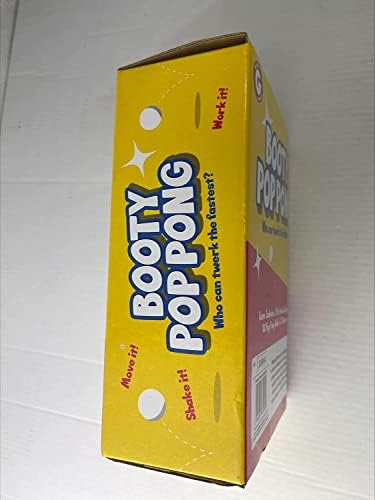 St@llion Twerk Pong Fun Party Christmas Halloween Couple Friends Family Office Game Set Shake Balls Out of Your Box First Workout Games Kit (Pack of 1)