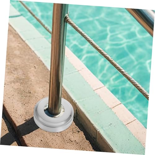 Cubiertas de protección para escalera de piscina de acero inoxidable 4 piezas miniatura 6