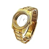 Gladiaond 1 orologio da 36 mm/39 mm NH35 con cassa in oro rosa e vetro zaffiro, adatto for movimento NH36 ETA2824 2836 PT5000 Miyota8215, accessori(Polishing-3,36mm NH34 NH35 NH36)