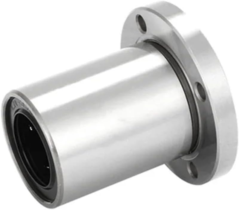 6mm/8mm/10mm/12mm/13mm/16mm/20mm/25mm LMF Series LMF8UU/LMF10 Round F.l.a.n.g.e Coupling Linear Motion Bearing for Rod Shaft(LMF8UU)