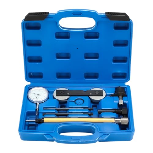 GEARLEADER Engine Timing Chain Tool Timing Locking Setting Tool+Dial Gauge Tdc for VAG VW SKODA 1.2 1.4 1.6 FSI TSI TFSI TDC T10171 T40011 T10340 T10170