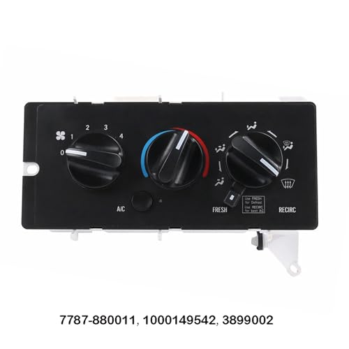 Panel de control de aire acondicionado 7787-88001: soluciona fallos de temperatura 4
