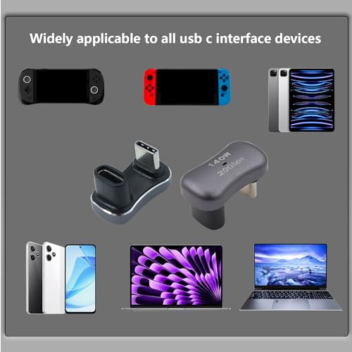 RIIEYOCA Adattatore da USB C a USB C tipo U