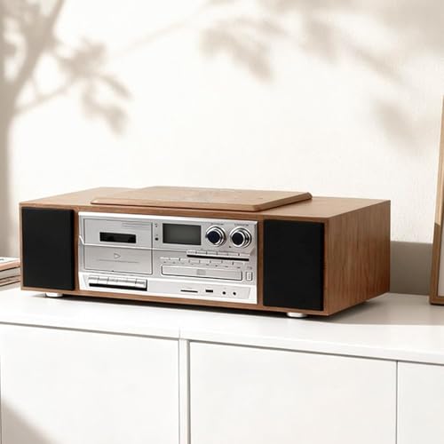 Reproductor de CD con altavoces integrados y Bluetooth para música sin cables