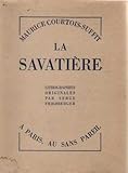  La savatiere. lithographies originales de serge friedberger