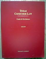 Texas Consumer Law Cases & Materials 2005-2006 1891732722 Book Cover
