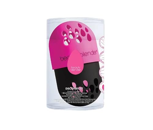 Beautyblender Discovery Kit - Makeup Sponge & Makeup Sponge Cleaner, Portable Protection Case, Professional Blending Application, Vegan & Cruelty Free, Made In The Usa #TOP1