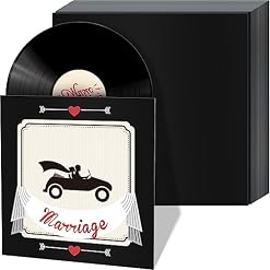 Colarr 30 Pcs 12 Inch Vinyl Record Sleeves 350gsm Blank Album Jackets Cardboard Vinyl Record Covers Outer LP Sleeves Jackets Covers for Collections Storage, Black - Les Beatles, Paul McCartney, John Lennon, RIngo Starr, George Harrison