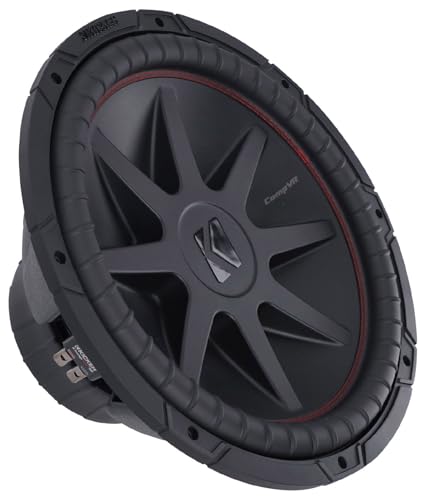 Kicker Car Audio Bundle with 52CVR152 15\" 1400W 2-Ohm Subwoofer Optimized Motor Design, Rockville RQB15 15\" Vented Enclosure Box, Complete Sub Box Installation Kit (3 Items)