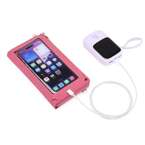 Image of GOIACII Phone Purse Crossbody Bags for Women Small Travel Wallet Touch Screen RFID Blocking