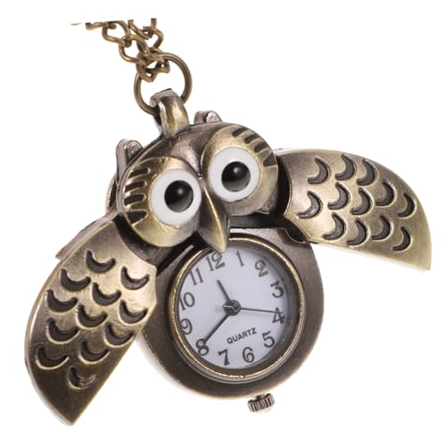 Reloj de bolsillo de cuarzo Gatuida pack de 2 colgantes retro 5