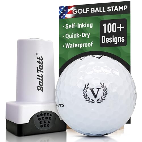 Ball Tatt - Golf Ball Stamp - Self-Inking Marker -