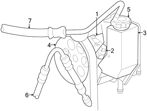 Mopar 5093985AA Steering Pump