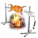 Applin: questa staffa in acciaio inossidabile è progettata per tenere saldamente un'intera pecora per barbecue, consentendo una facile rotazione riducendo al minimo lo sforzo. Perfetto per arrostire prosciutto, petto, polli interi, maiale, capra, agnello, tacchino e molto altro ancora, migliora la tua esperienza di cottura alla griglia e offre risultati deliziosi ogni volta.
