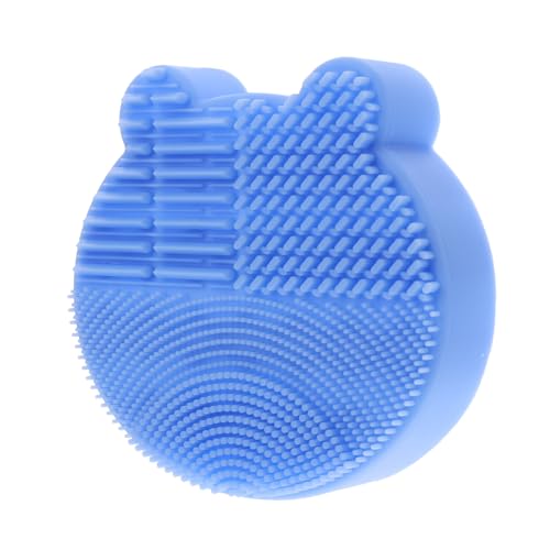 IWOWHERO Makeup Brush Storage Rack Silicone Mat Pad Cleaning Brush Holder Stand for Travel