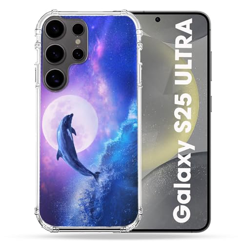 Coque anti-rayures Samsung S25 Ultra dauphin renforcée