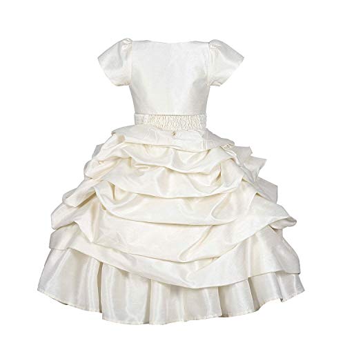 Image of SOFYANA Girls' A-Line Maxi Dress (SY-Dress 116 2-3Years Off-White 2-3 Years)