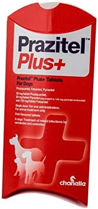 Chanelle Prazitel Plus Flavour Wormer for Dogs, Pack of 24 tablet...
