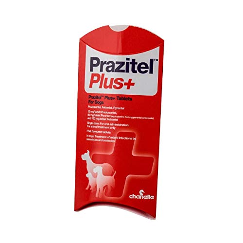 Chanelle Prazitel Plus Flavour Wormer for Dogs – Pack of 24 Tablets