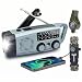 Notfallradio für Notfallausrüstung & Notfallrucksack – Kompaktes Kurbelradio mit 2000 mAh Power Bank, 3-Wege-Ladung, AM/FM/SW, SOS-Alarm & LED, Survival Radio für Camping & Wohnmobil ASIN: B0GV4832TK