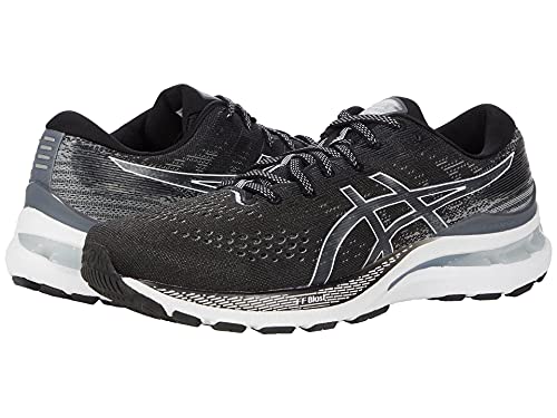 ASICS メンズ ゲルカヤノ 28, ブラック/ホワイト, 10 X-Wide