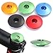 gofidin 5pcs Bike Stem Cap, Personalise Bicycle Headset Top Cover, Aluminum Bicycle Top Cap Outdoor Mountain Bike Accessories for MTB Bike