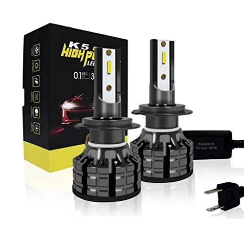 Image of X Vision K5 Series H7 LED Headlight Bulbs (Gunmetal Construction)