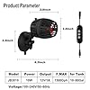 Carefree Fish Aquarium DC12V 10W Wave Maker 4 Level Adjustable Flow Rate Powerhead 1500Gph Wave Pump for 10~60Gal Freshwater and Saltwater Fish Tank #1