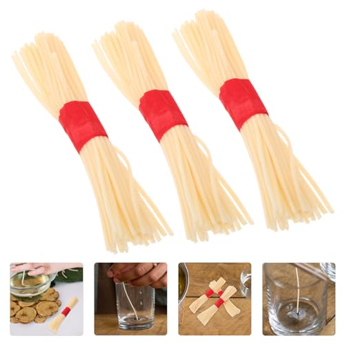 Mechas para velas de aceite NUOBESTY 1200 piezas miniatura 5