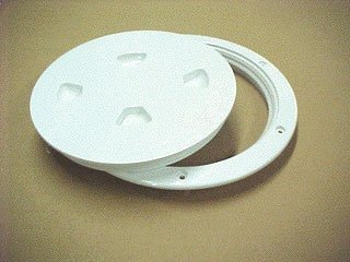 DECKPLATE 8IN WHITE NON-SKID