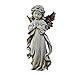 Napco 11231 Praying Angel with Bronze Wings Garden Statue, 12.5"