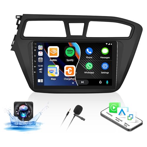1 + 32G Android 13 estéreo para carro Hyundai I20 2015-2017 com Apple Carplay Android Auto Mirror Li