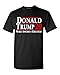 Shop4Ever Donald Trump 2016 T-shirt Political Shirts Medium Black 0