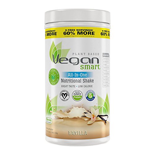 Vegansmart Naturade All-in-One Vanilla Nutritional Shake Dietary Supplement, 36.4 Ounce Vegansmart Naturade All-in-One Vanilla Nutritional Shake Dietary Supplement, 36.4 Ounce