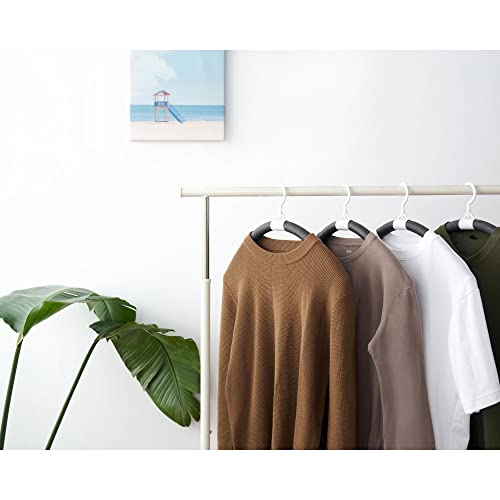 Displays By Jack No Shoulder Bumps Sweater Coat Hangers Padded No Slip Clothes Hanger Flexible Bendable For Bump Free Clothing Adjustable Versatile thumb #5