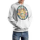 [ZQMBSJ] パーカー 妖怪ウォッチ プルオーバー スウェット メンズ レディース 柔らかい肌触り フード付き 大きいサイズ 秋服 ユニセックス