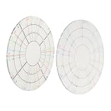 NUOBESTY Keramik Kreisteiler 2 Stück Aus Verschleißfestem Material Präzises Töpferwerkzeug Zum Abdrehen Und Kreiszeichnen Selbstgemacht Tonlineal Für Töpfer Und Kreative Keramikgestaltung