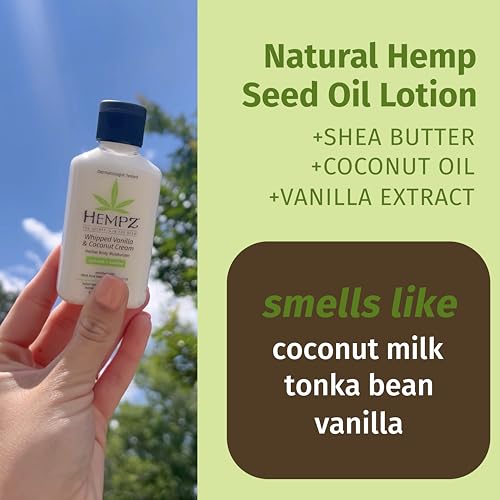 Image of Hempz Mini Whipped Vanilla & Coconut Cream Body & Hand Lotion 2.25 oz. (Pack of 2)
