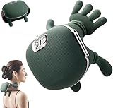 👌 Utilisation confortable & design ergonomique La forme en U ergonomique assure un maintien sûr et agréable sans glisser. Les commandes intuitives permettent une utilisation simple : allumer, choisir le programme de massage et se détendre. Ce masseur cervical et masseur dos et cervicales s’adapte automatiquement à la forme de votre corps pour un confort maximal lors de chaque séance de massage.