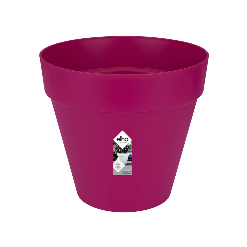 elho Loft Urban Round 20 - Flower Pot for Outdoor - Ø 19.3 x H 17.5 cm - Purple/Lavender Lilac — view 24
