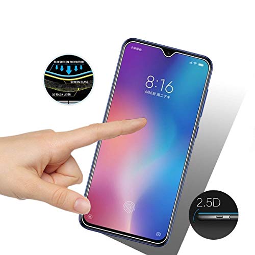 Kit Capa E Película Para Xiaomi Mi 9 Se De Tela 5.97Polegadas Capinha Case Transparente Air Anti Imp
