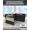Kronenschein® Geldbörse Herren Leder mit RFID Schutz I Echtleder Portemonnaie groß I Geldbeutel für Männer I Brieftasche Wallet I Portmonee Damen Nappa Leder (Schwarz) #1