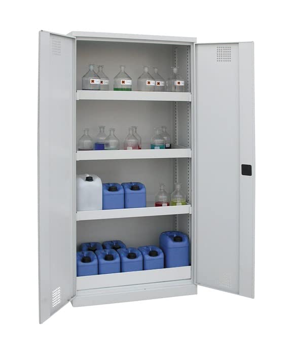 Chemie/Giftschrank, 1950 x 950 x 500 mm lxaxf