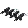 4-Pack Universal 12V Car Remote Central Control Locking Kit, Heavy Duty Power Door Lock Actuator Auto Locking Security Key-free Entry Kit #1