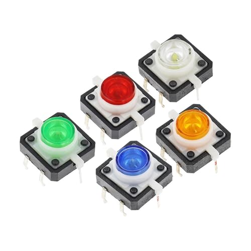 Interruptor de boton tactil LED para reparar mandos y actualizar paneles de control caseros