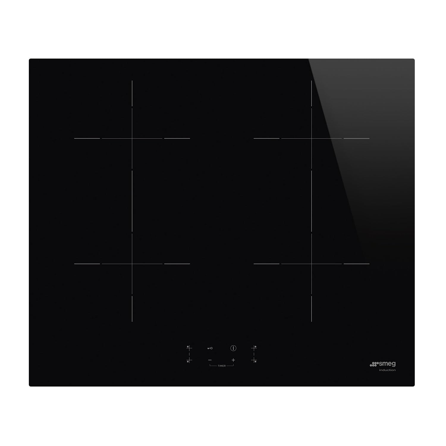 Smeg Black Sib2641d 60Cm Induction Hob
